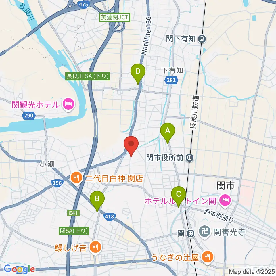 石原楽器工房周辺のコンビニエンスストア一覧地図