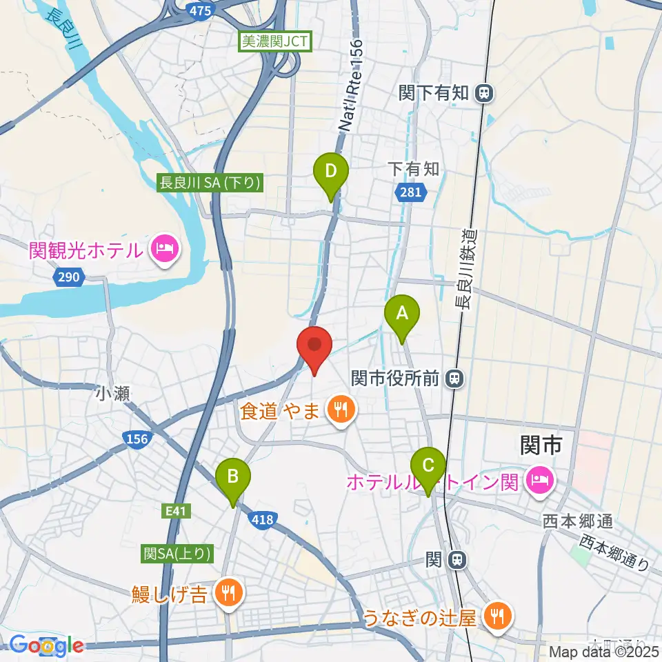 石原楽器工房周辺のコンビニエンスストア一覧地図