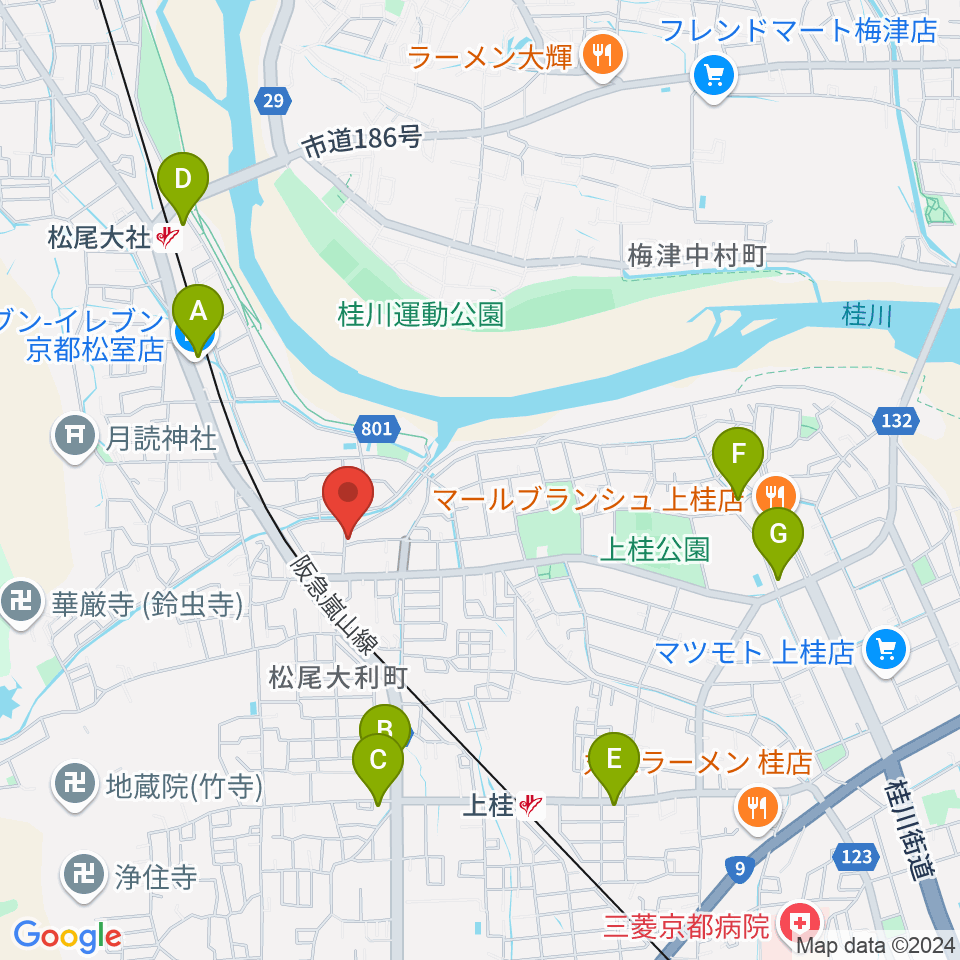 有限会社 永野ピアノ周辺のコンビニエンスストア一覧地図