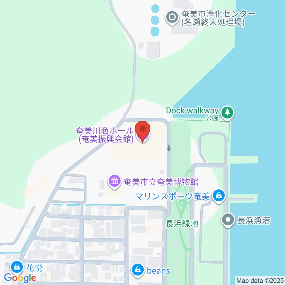 奄美振興会館周辺のコンビニエンスストア一覧地図