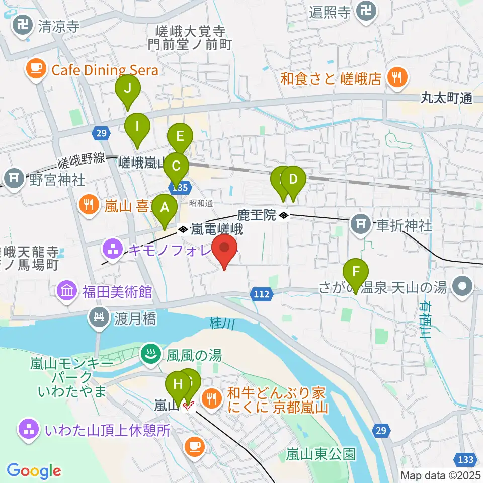 ピアノヨシカワ周辺のコンビニエンスストア一覧地図