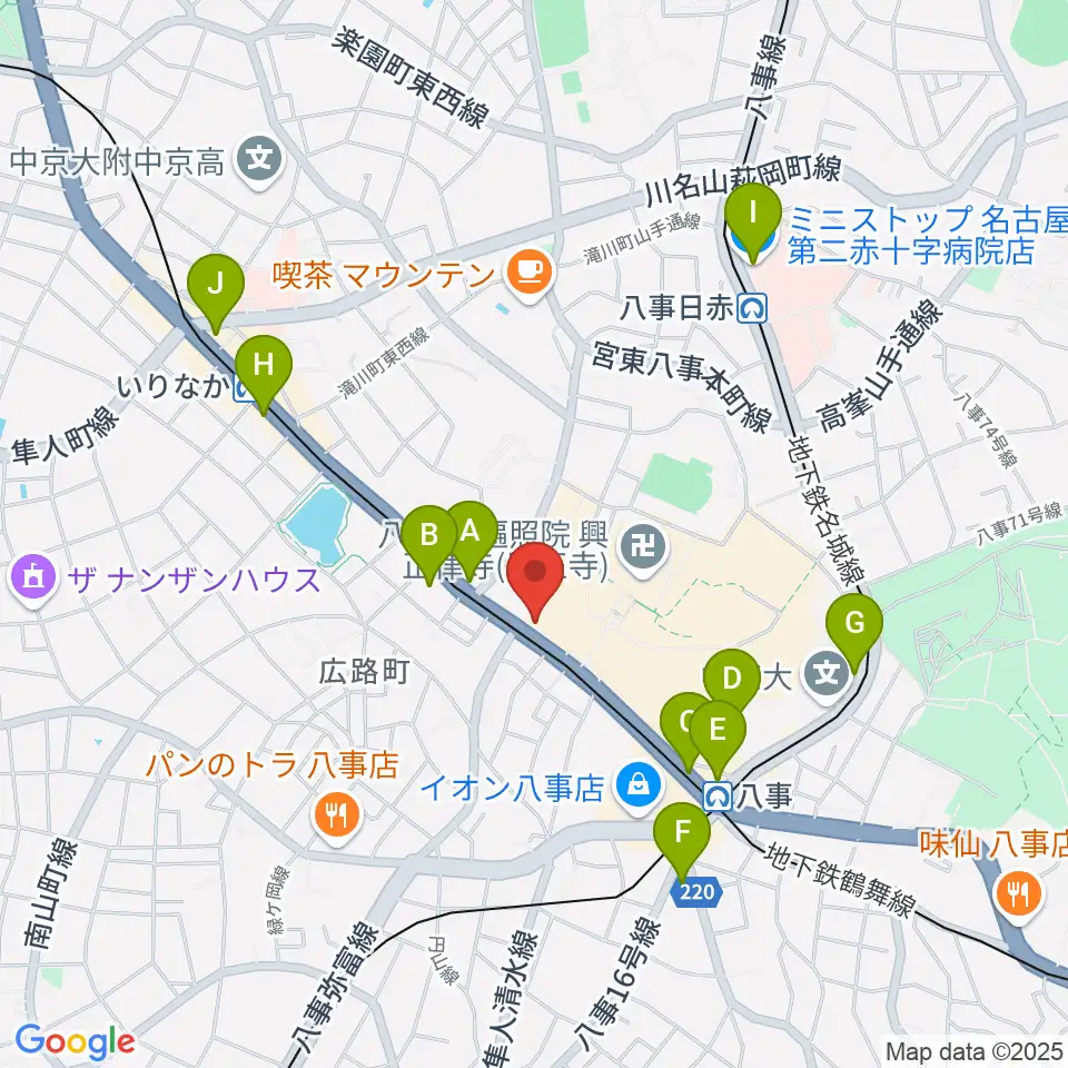 KORG STUDIO EXTREME周辺のコンビニエンスストア一覧地図