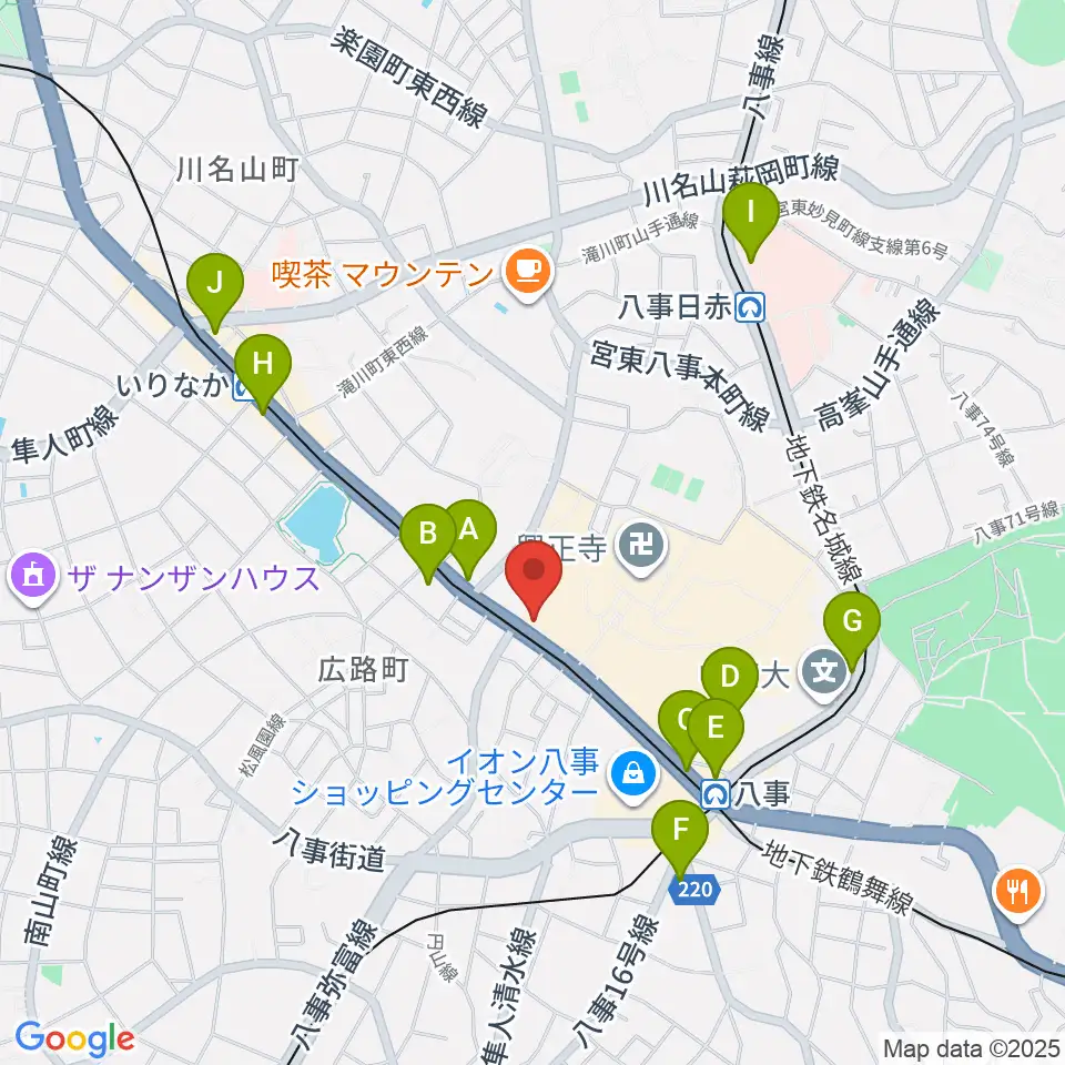 KORG STUDIO EXTREME周辺のコンビニエンスストア一覧地図