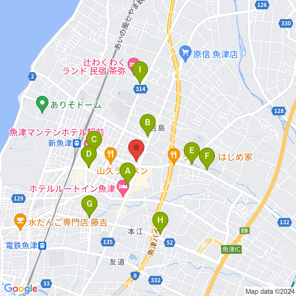 開進堂楽器 MPC新川周辺のコンビニエンスストア一覧地図