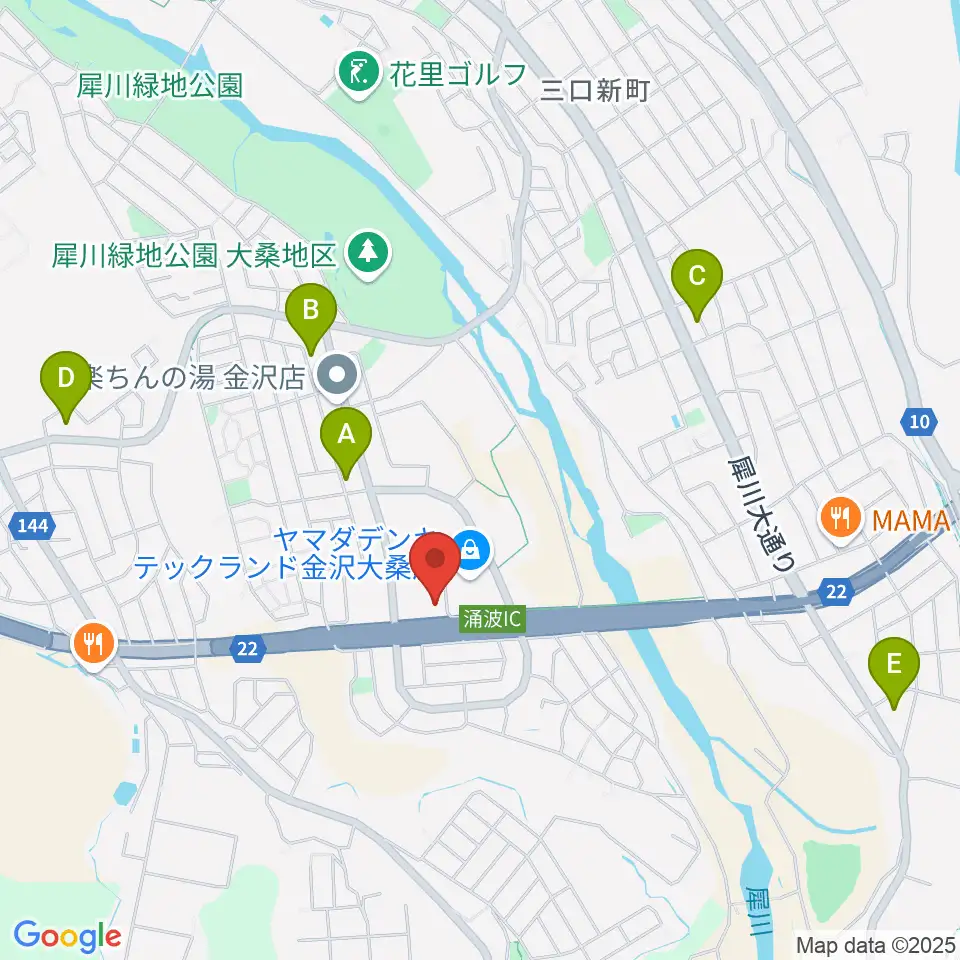 開進堂楽器 MPC大桑周辺のコンビニエンスストア一覧地図