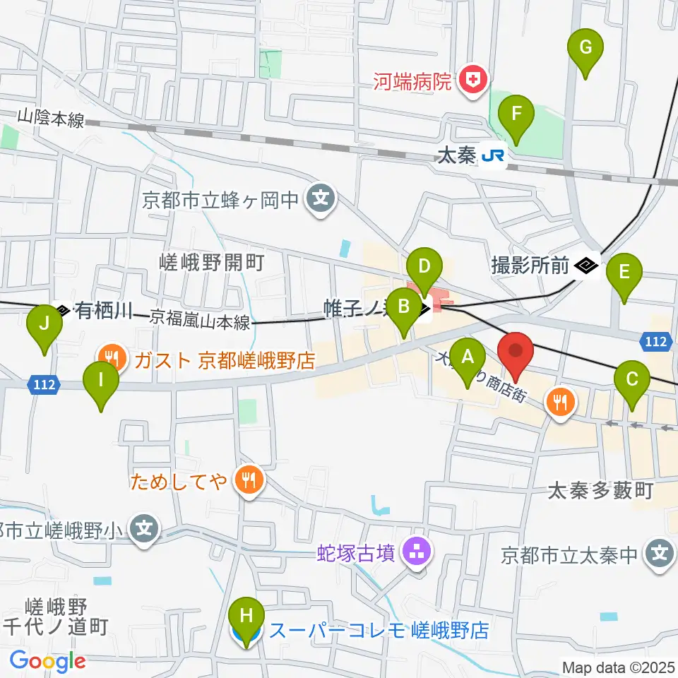 ひまわり音楽教室周辺のコンビニエンスストア一覧地図