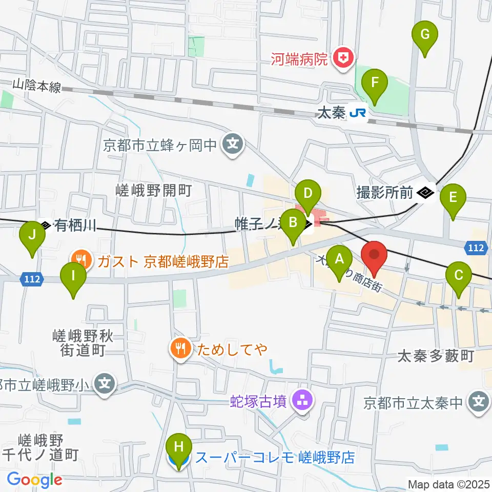 ひまわり音楽教室周辺のコンビニエンスストア一覧地図