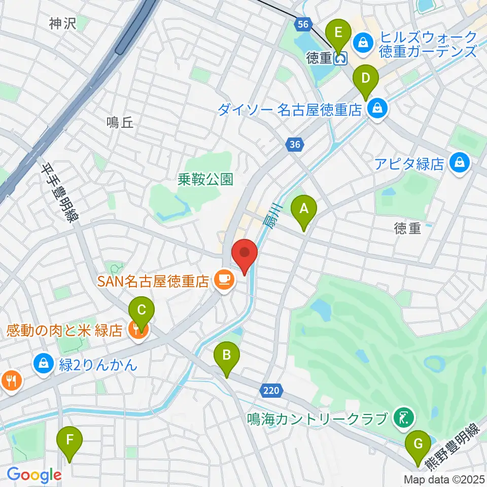 スタジオエチュード緑店周辺のコンビニエンスストア一覧地図