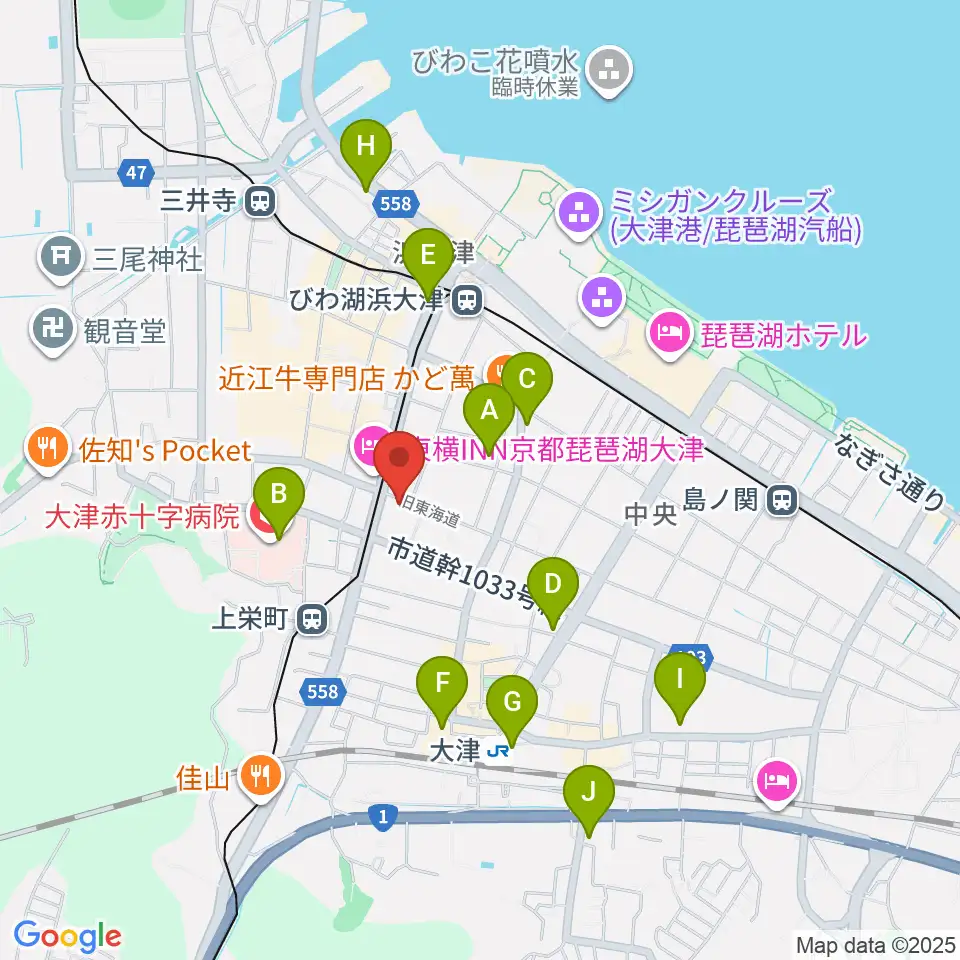 レインボーミュージックスクール周辺のコンビニエンスストア一覧地図