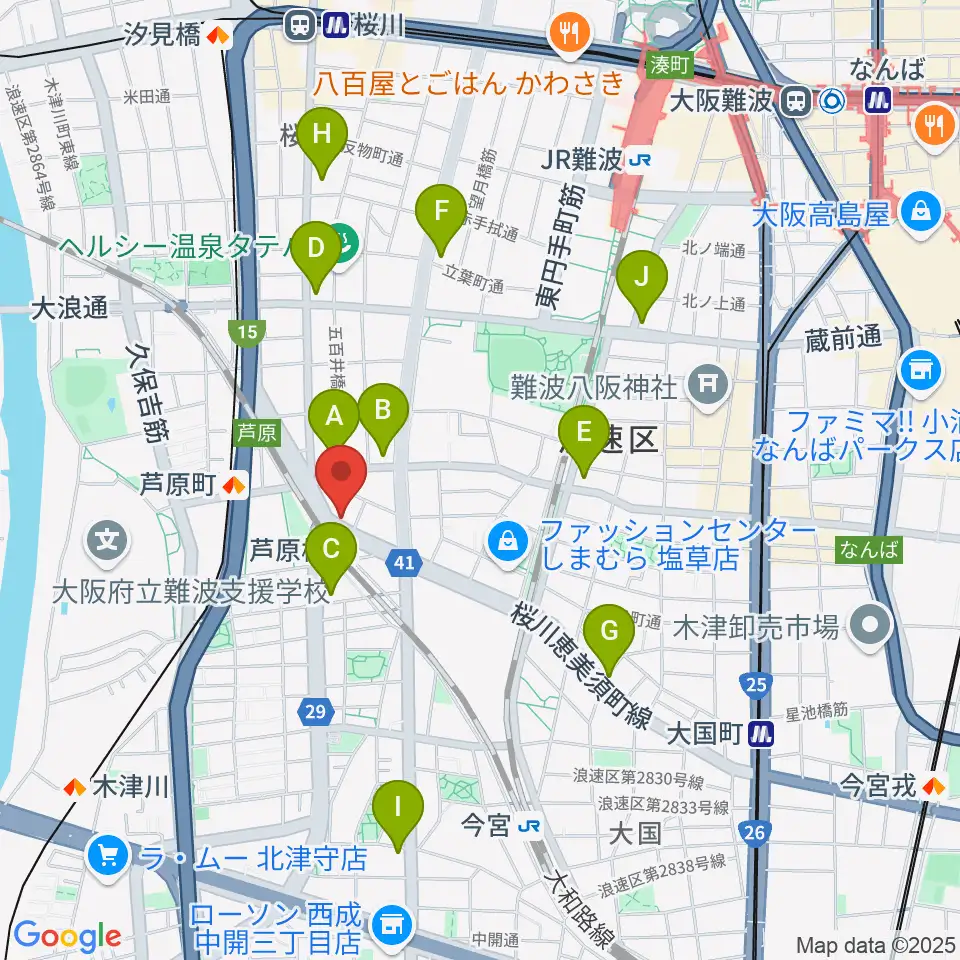 太鼓正周辺のコンビニエンスストア一覧地図