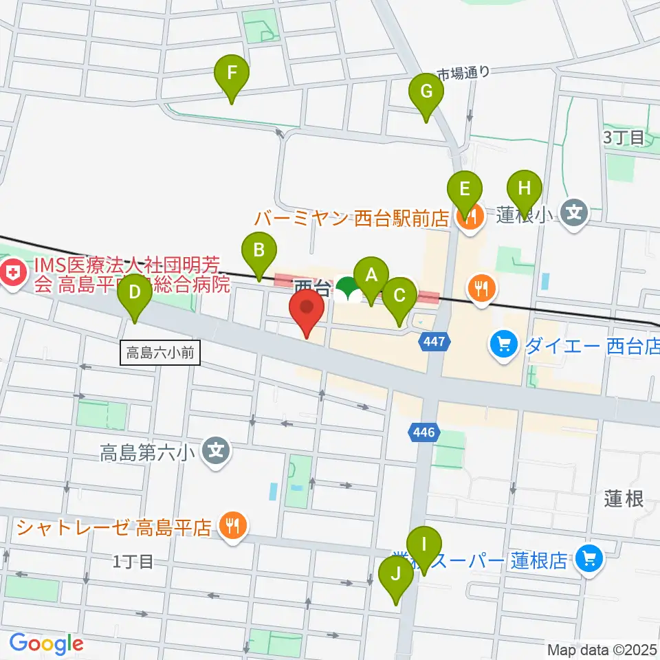 マツモトピアノサービス周辺のコンビニエンスストア一覧地図