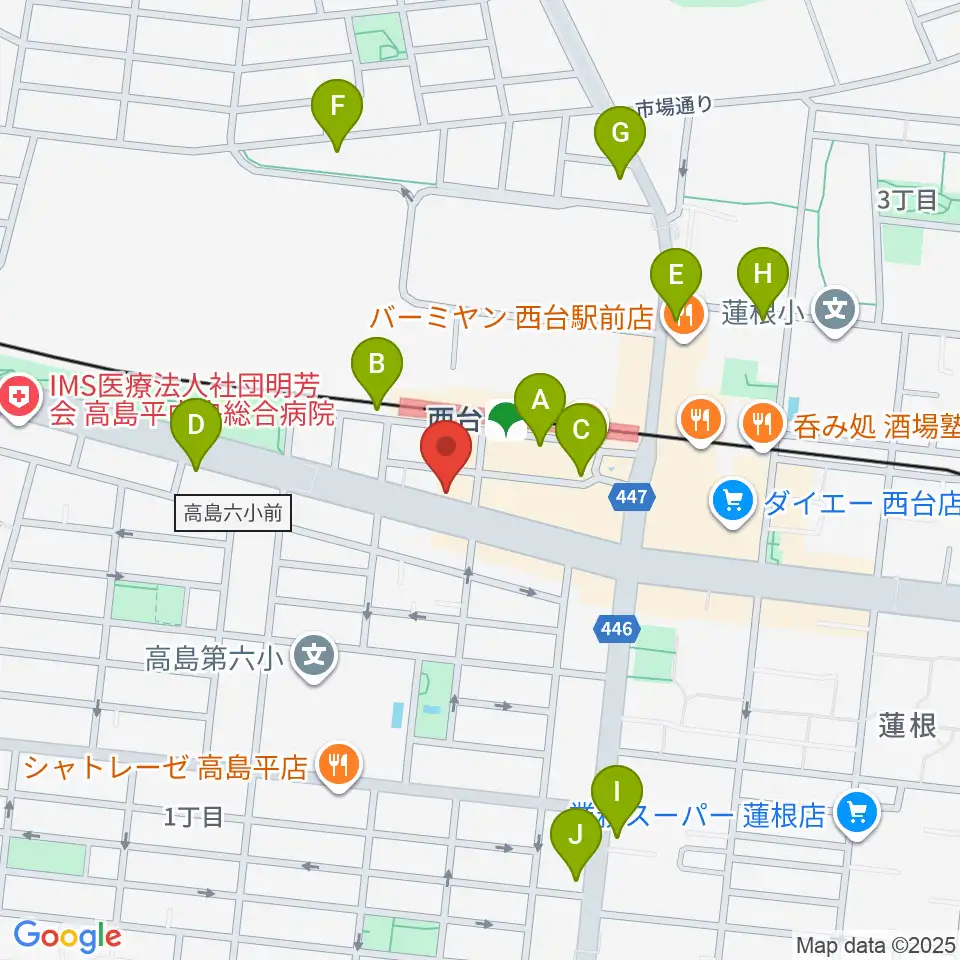 マツモトピアノサービス周辺のコンビニエンスストア一覧地図