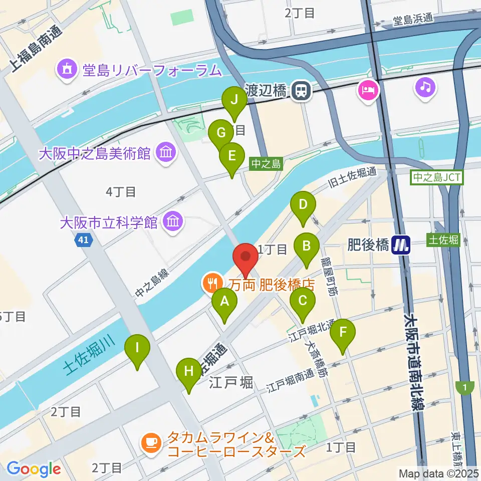 オンユー楽器周辺のコンビニエンスストア一覧地図