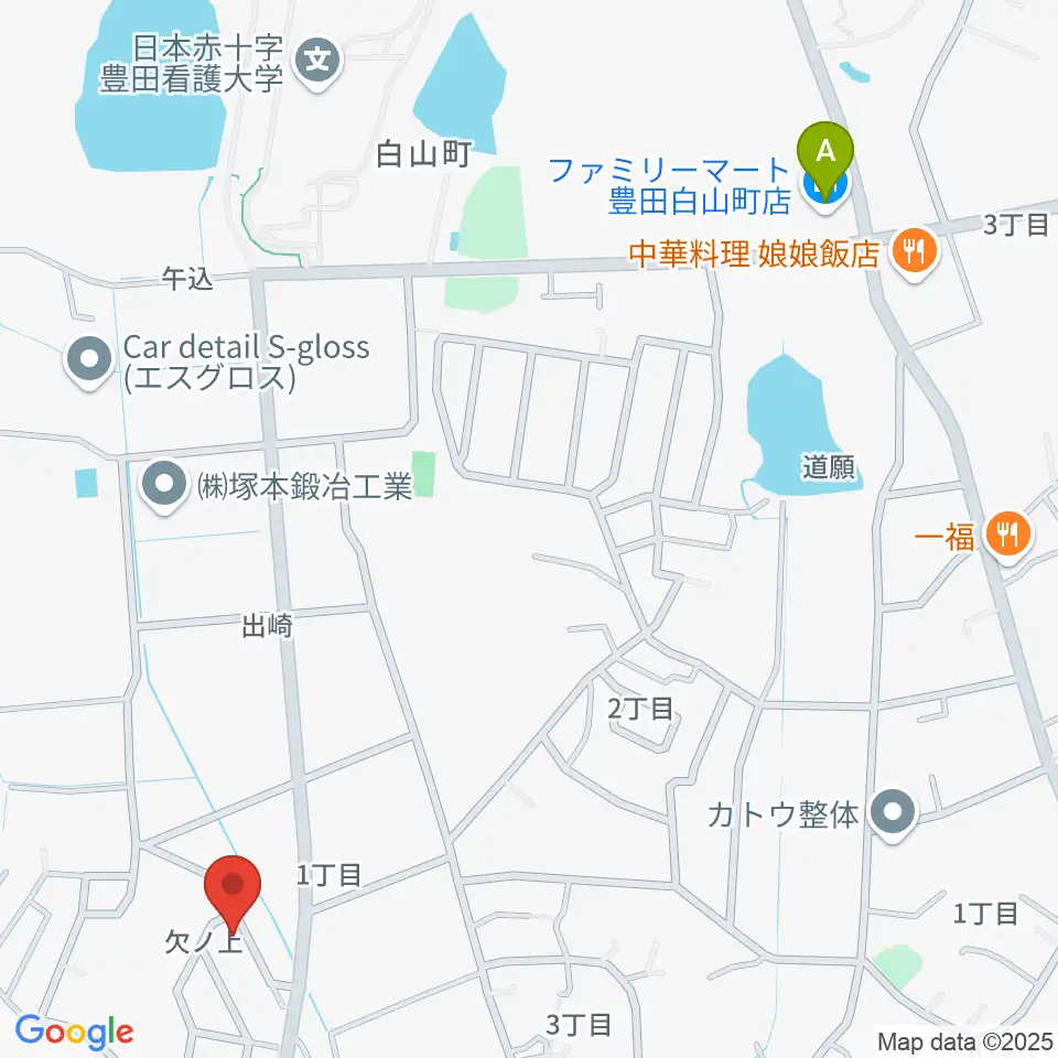 谷口ピアノ調律事務所周辺のコンビニエンスストア一覧地図