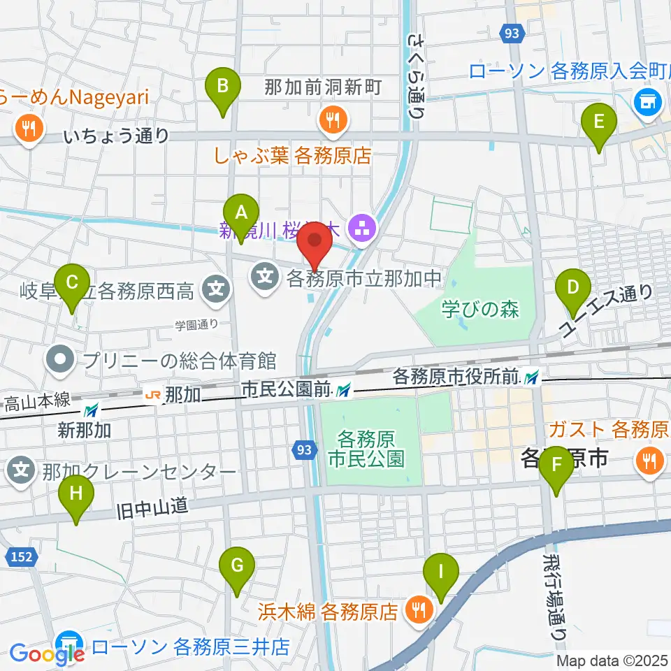 ウインドウエーブ 管楽器教室周辺のコンビニエンスストア一覧地図
