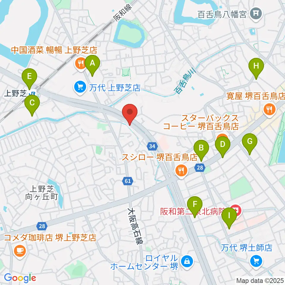 FSアカデミー本校周辺のコンビニエンスストア一覧地図