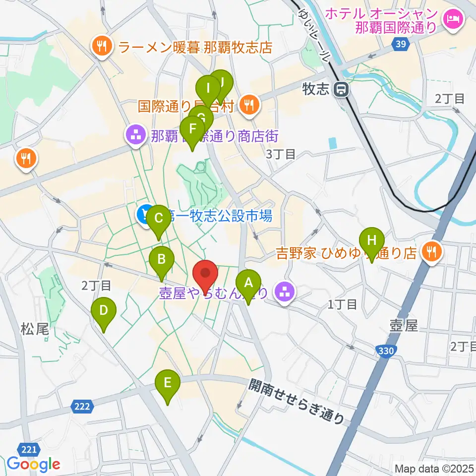 知名オーディオ周辺のコンビニエンスストア一覧地図