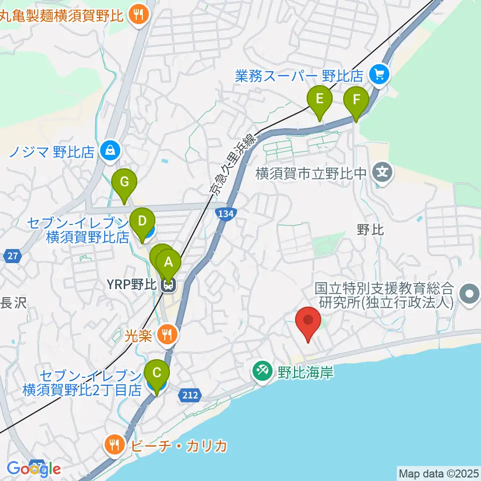 JUN音楽教室周辺のコンビニエンスストア一覧地図