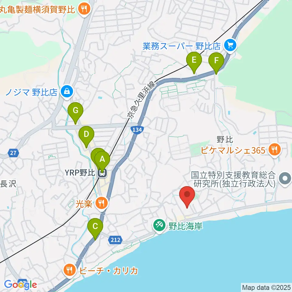 JUN音楽教室周辺のコンビニエンスストア一覧地図