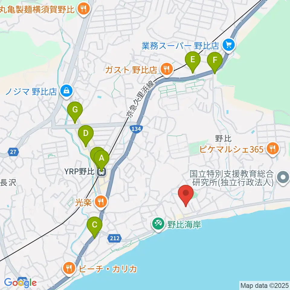 JUN音楽教室周辺のコンビニエンスストア一覧地図