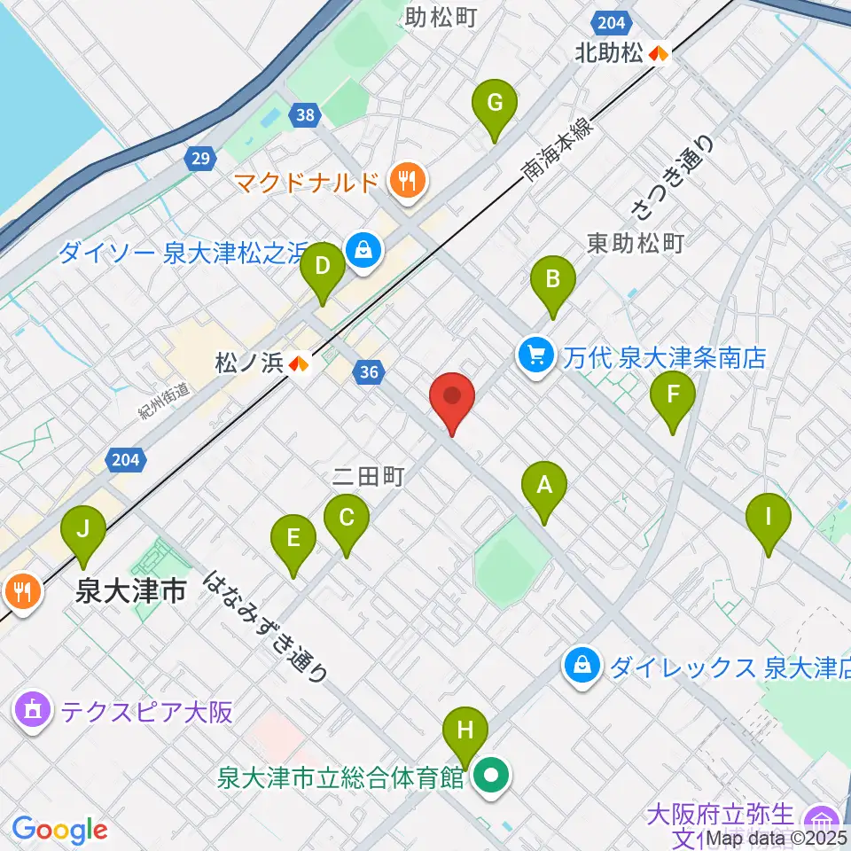 グレイスピアノサービス周辺のコンビニエンスストア一覧地図