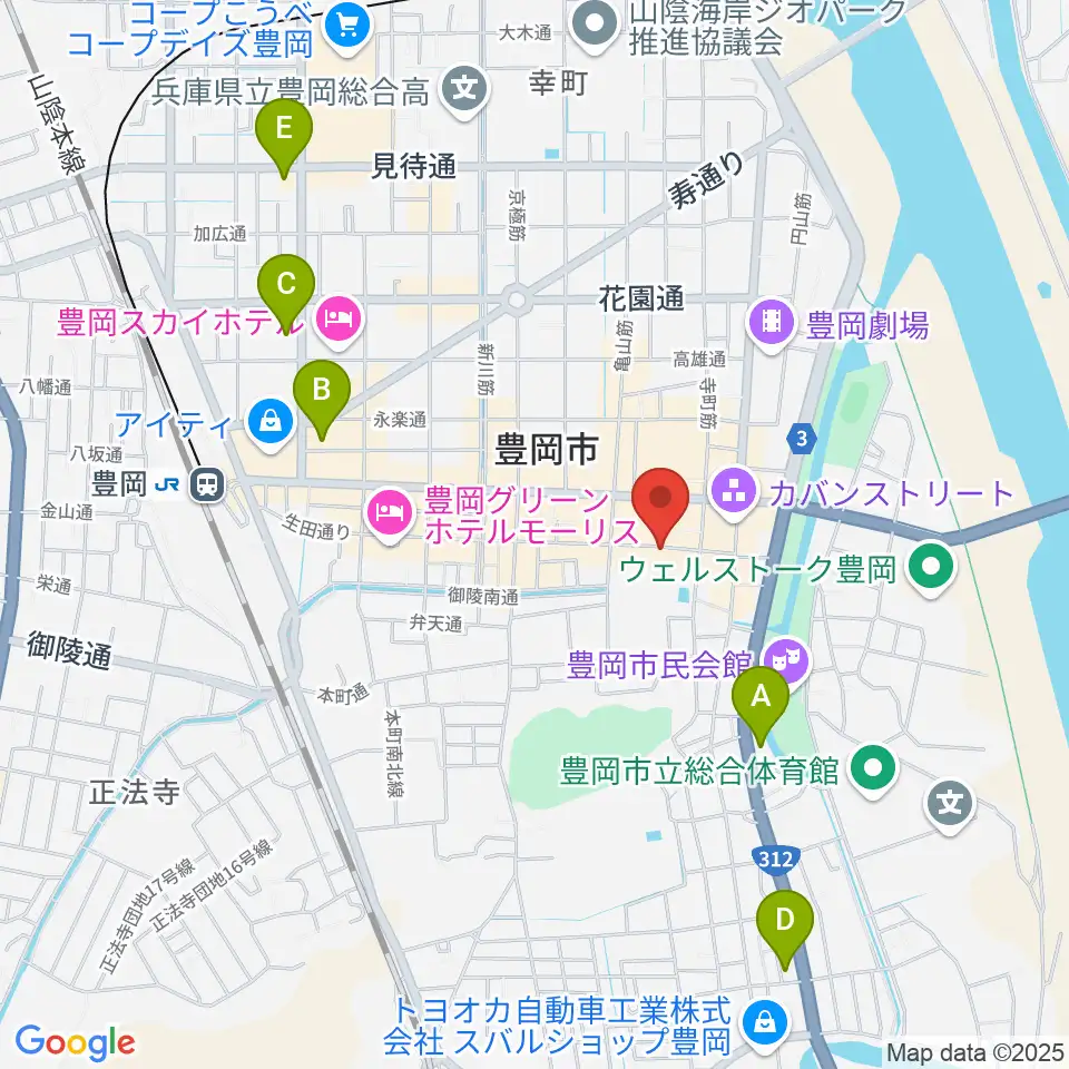 田中音友堂周辺のコンビニエンスストア一覧地図