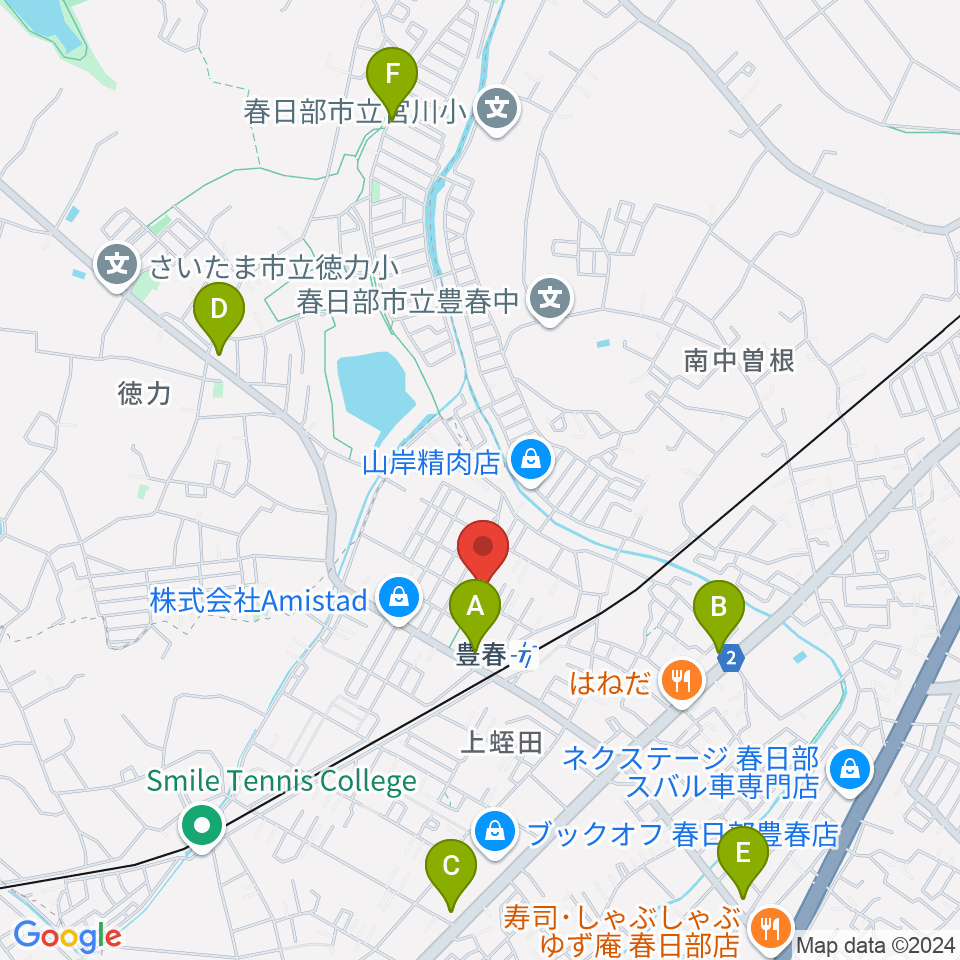 ピアノ・アコースティックスタジオあんぷらぐど周辺のコンビニエンスストア一覧地図