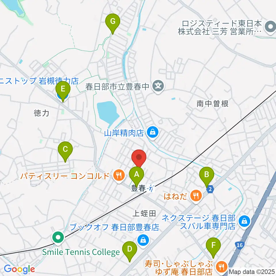 ピアノ・アコースティックスタジオあんぷらぐど周辺のコンビニエンスストア一覧地図