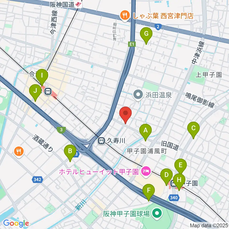 有限会社グーターコンパス周辺のコンビニエンスストア一覧地図