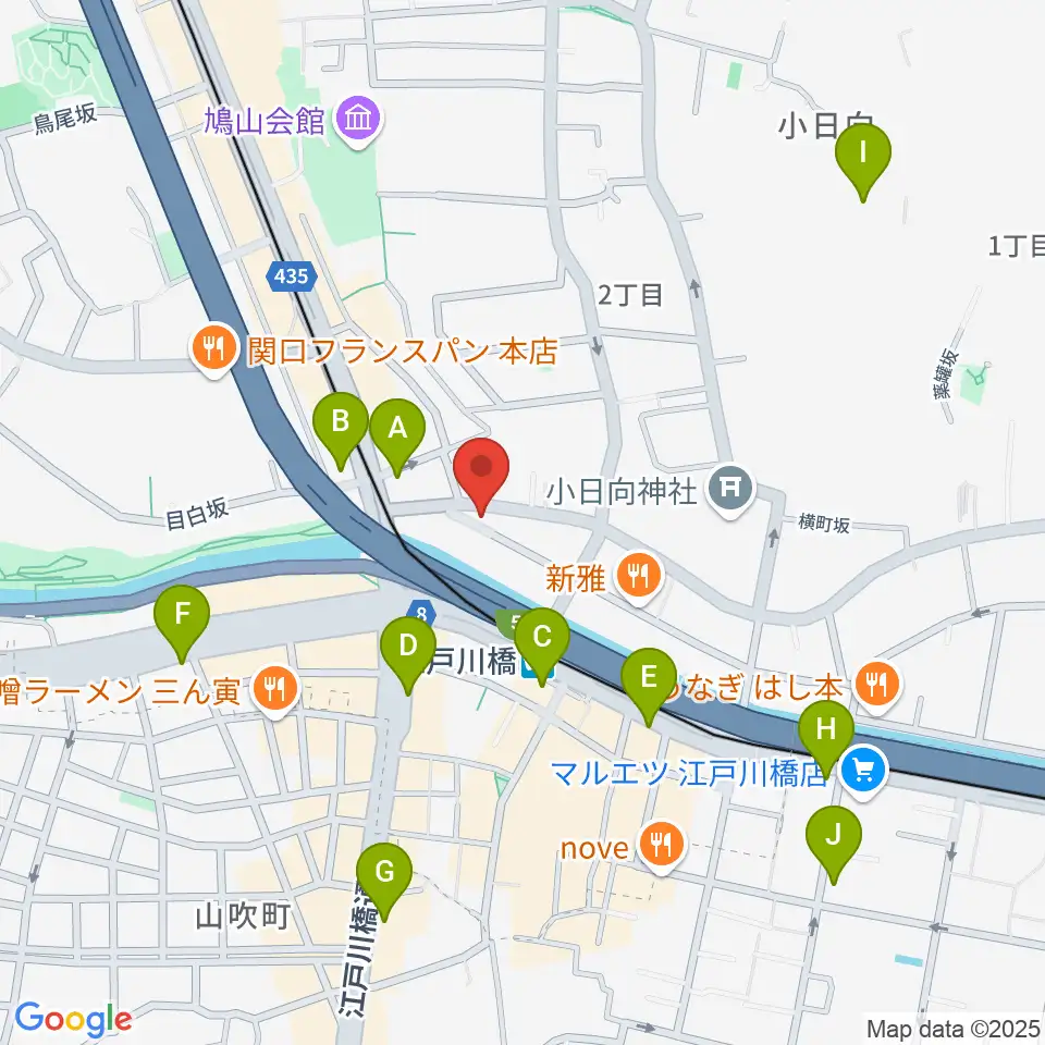 スタジオピアーチェ周辺のコンビニエンスストア一覧地図
