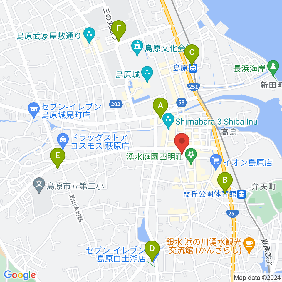 横浜屋ルーム・スタジオレンタル周辺のコンビニエンスストア一覧地図