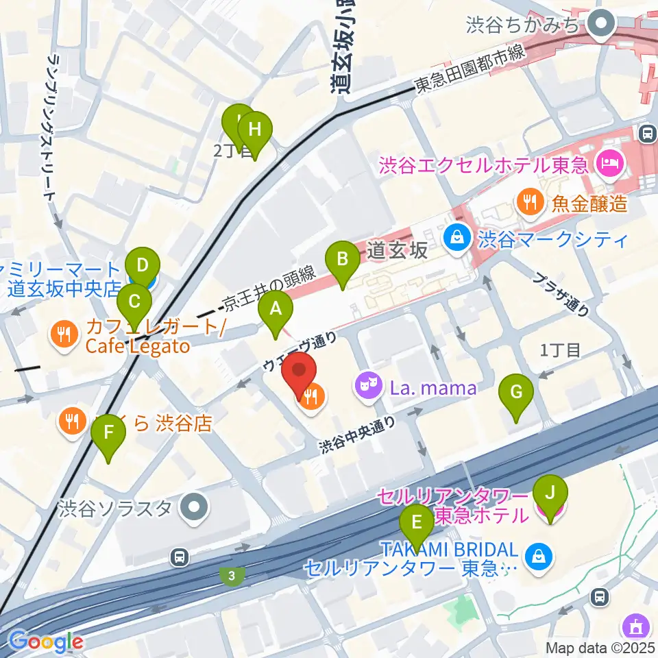 ノナカ・ダブルリードギャラリー周辺のコンビニエンスストア一覧地図