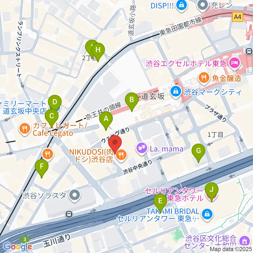 ノナカ・ダブルリードギャラリー周辺のコンビニエンスストア一覧地図