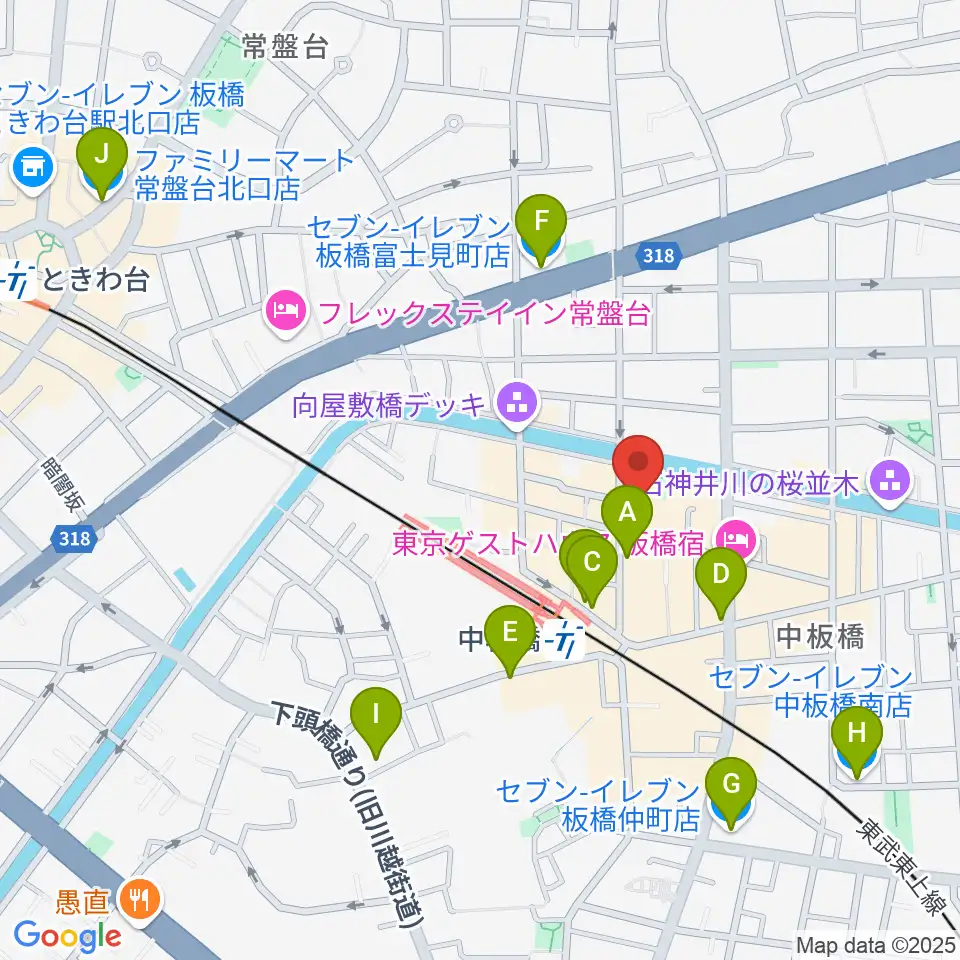 新生館スタジオ周辺のコンビニエンスストア一覧地図