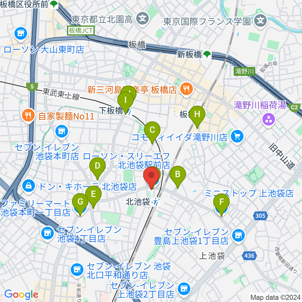 新生館シアター周辺のコンビニエンスストア一覧地図