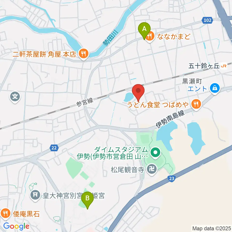 いせトピア周辺のコンビニエンスストア一覧地図