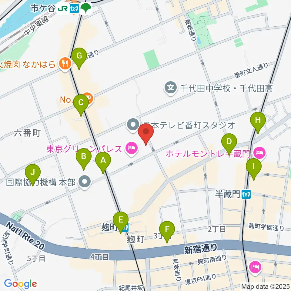 青山ハープ東京ショールーム周辺のコンビニエンスストア一覧地図