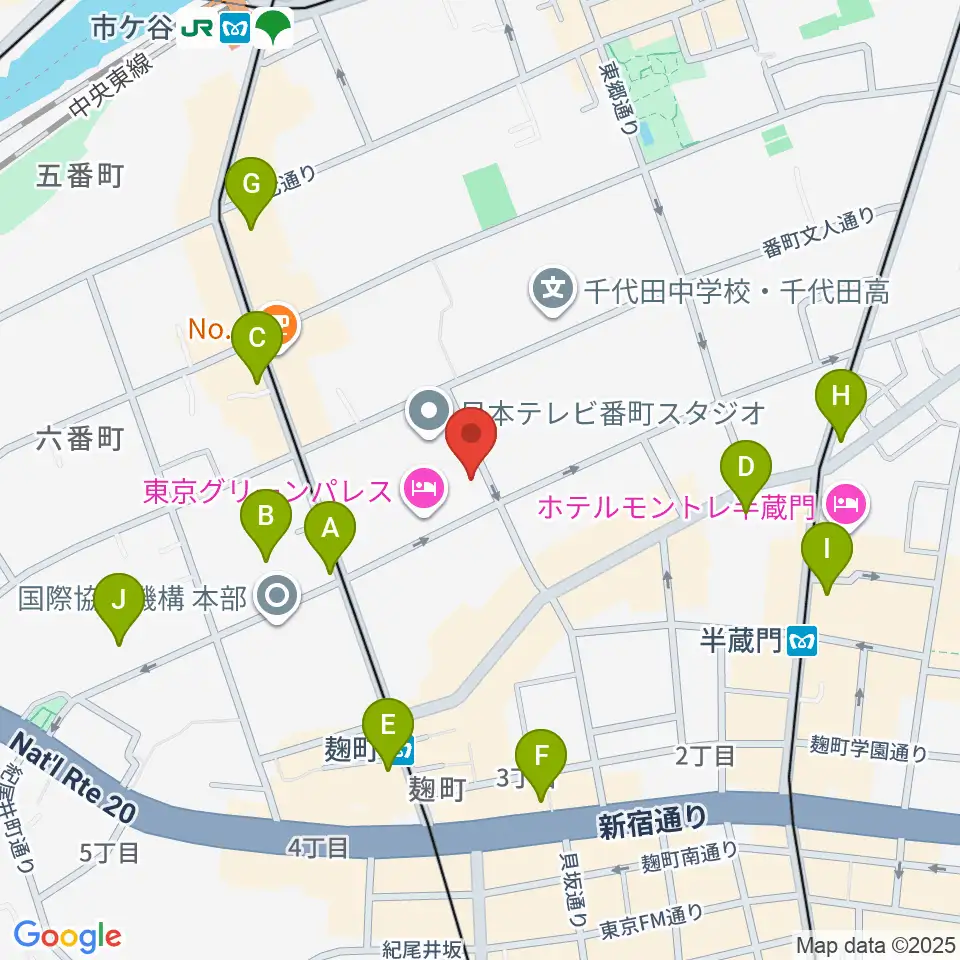 青山ハープ東京ショールーム周辺のコンビニエンスストア一覧地図