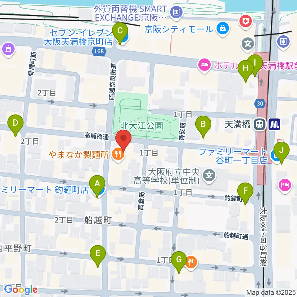 青山ハープ大阪ショールーム周辺のコンビニエンスストア一覧地図
