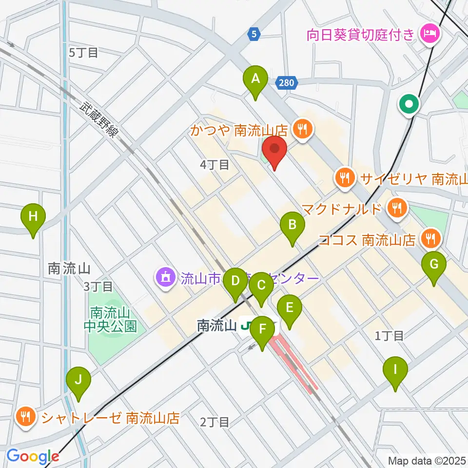みみミュージック周辺のコンビニエンスストア一覧地図