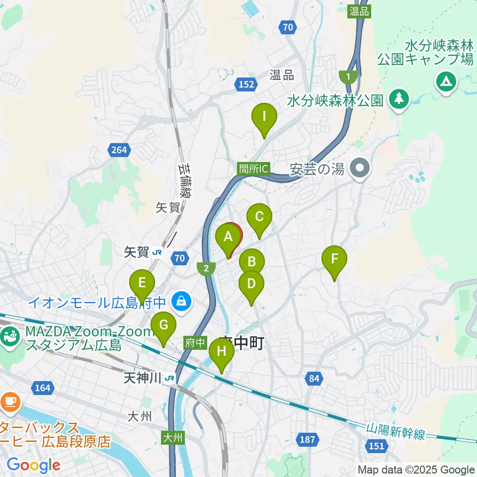 LaLa Musicピアノ教室周辺のコンビニエンスストア一覧地図