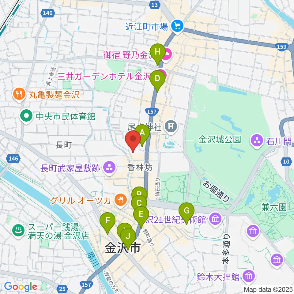 北國新聞赤羽ホール周辺のコンビニエンスストア一覧地図