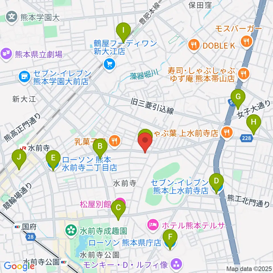 ビートニック80周辺のコンビニエンスストア一覧地図
