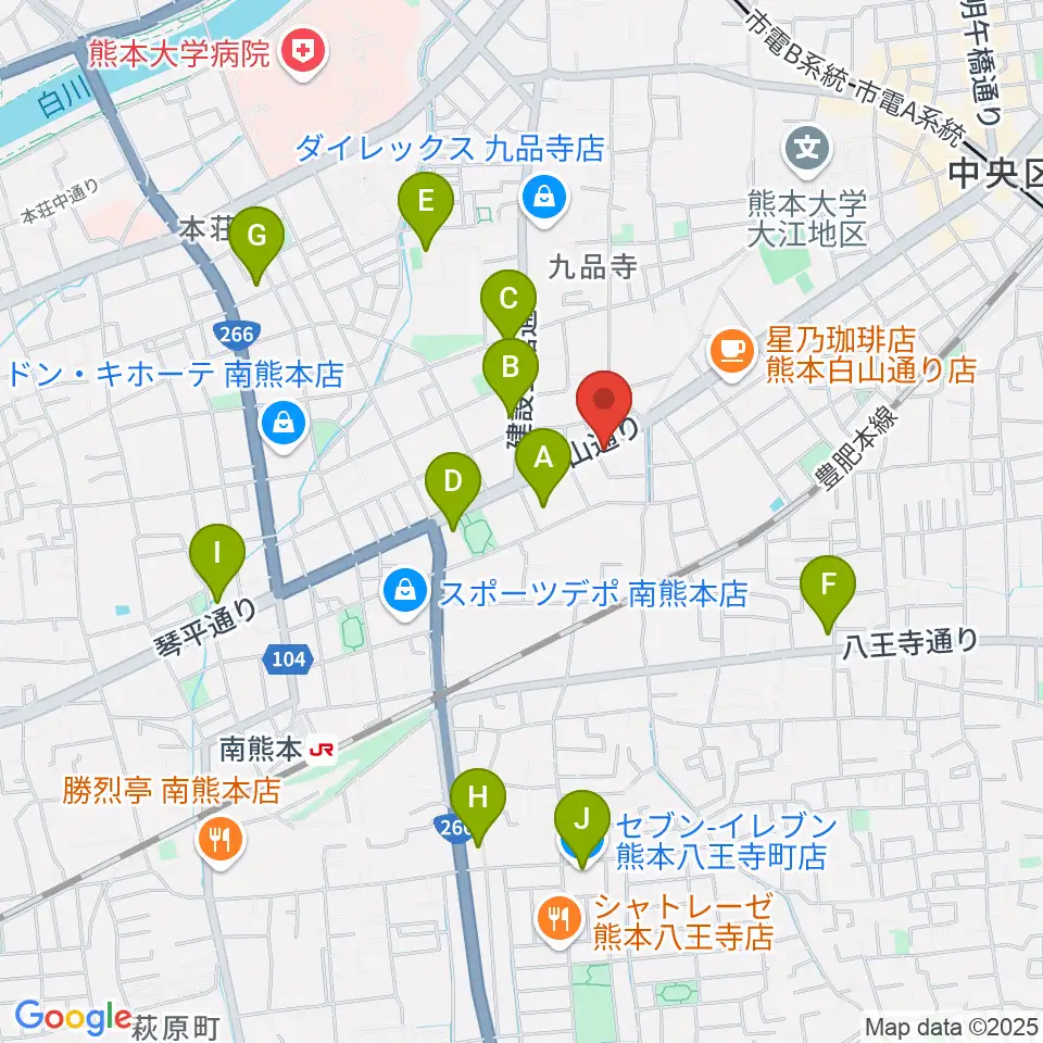 ミュージックファーム周辺のコンビニエンスストア一覧地図