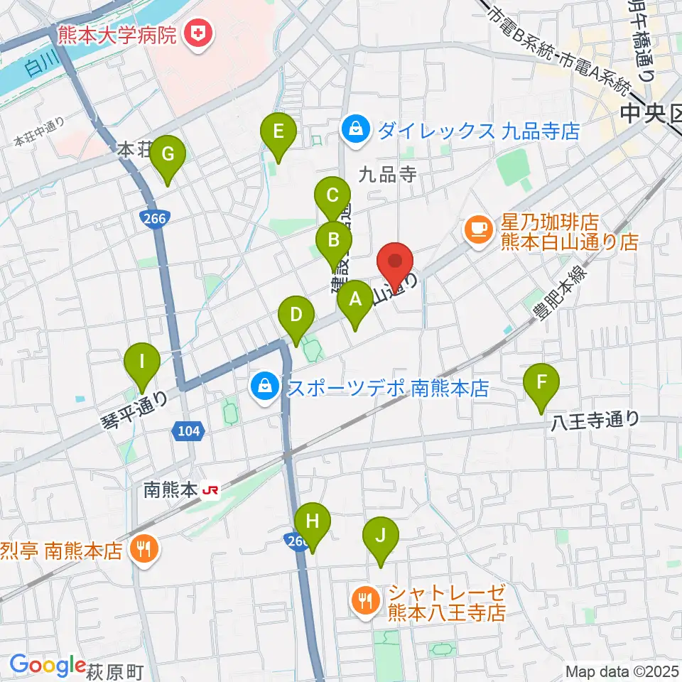 ミュージックファーム周辺のコンビニエンスストア一覧地図
