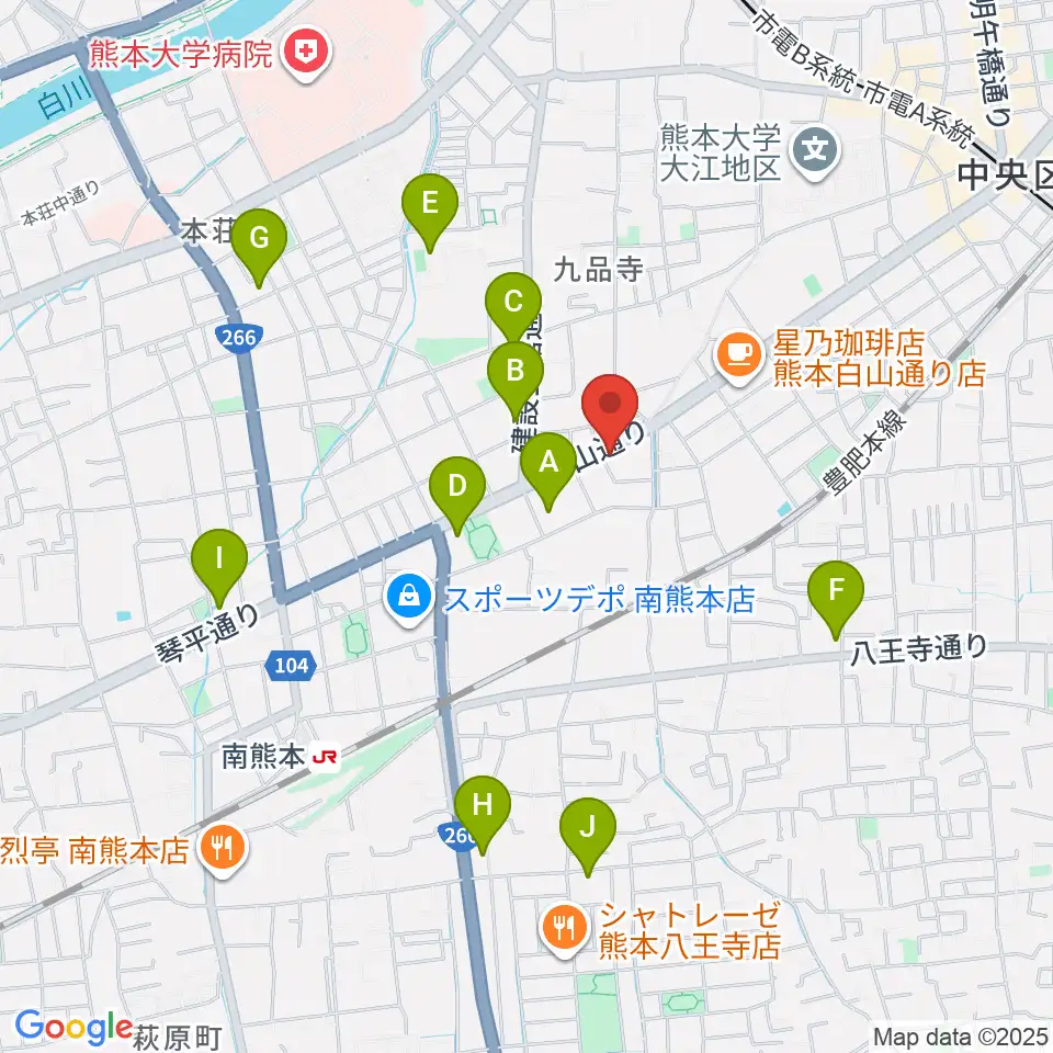 ミュージックファーム周辺のコンビニエンスストア一覧地図