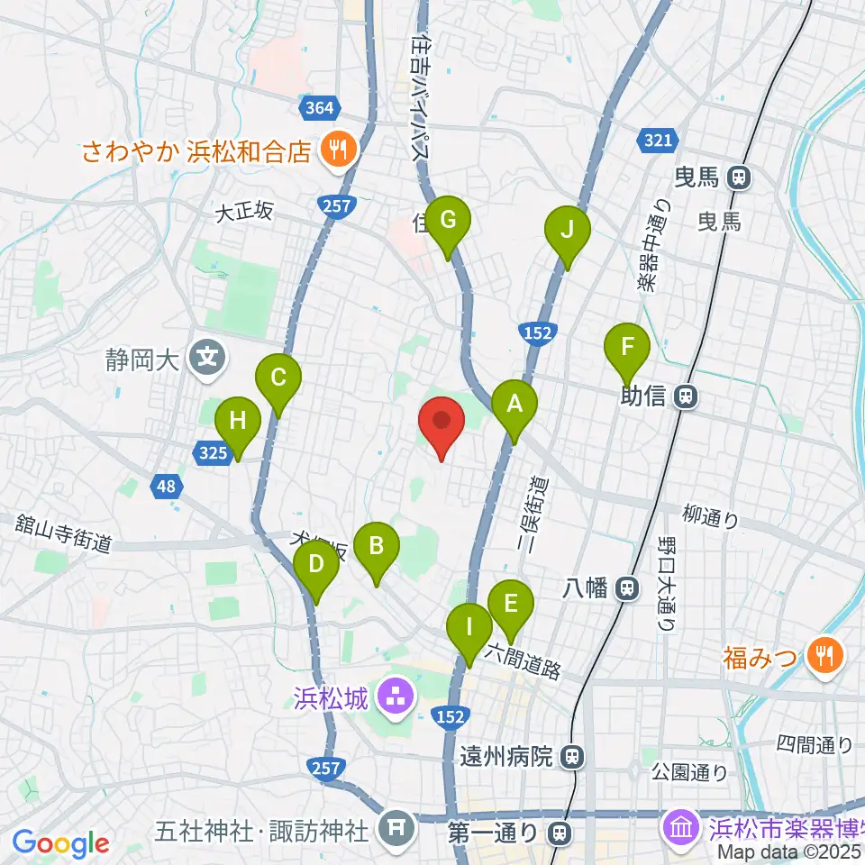 さくらギター教室周辺のコンビニエンスストア一覧地図