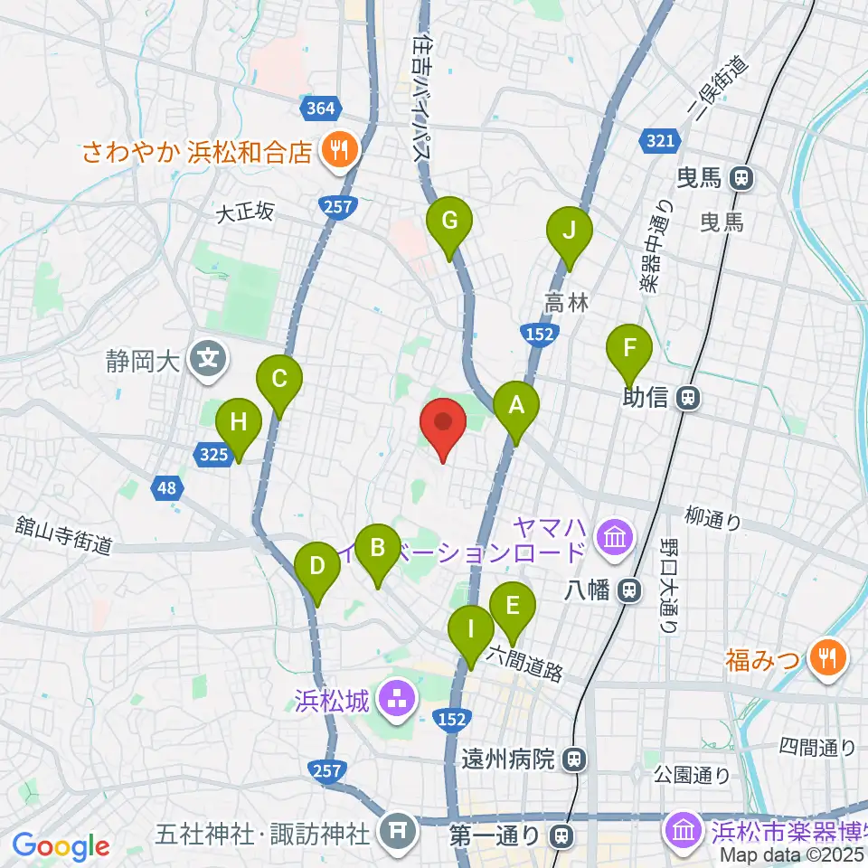 さくらギター教室周辺のコンビニエンスストア一覧地図