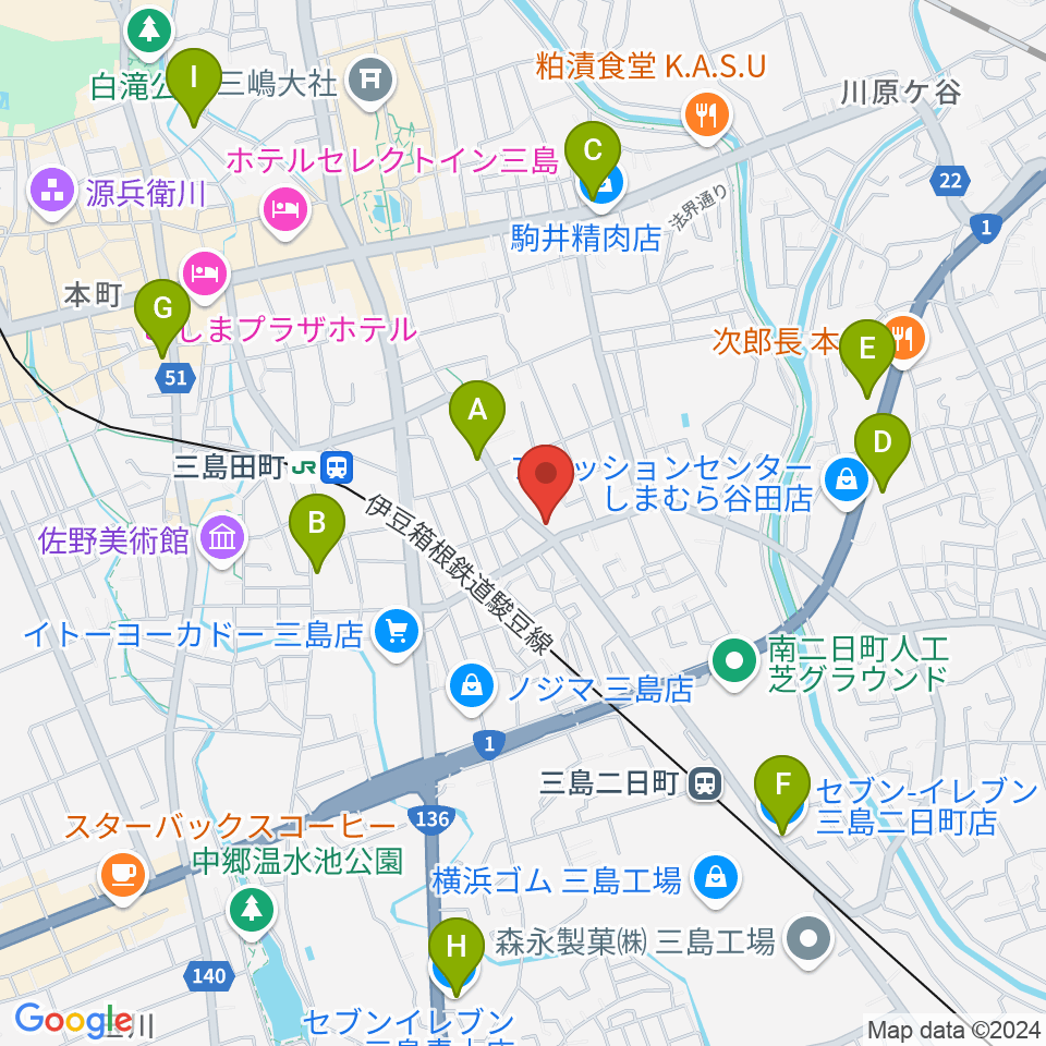 art musique 音楽教室周辺のコンビニエンスストア一覧地図