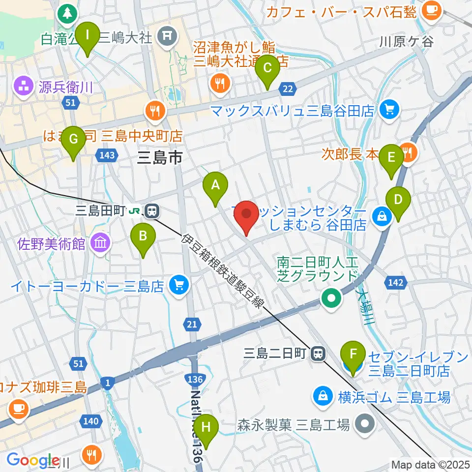 art musique 音楽教室周辺のコンビニエンスストア一覧地図